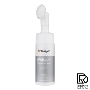 فوم شست‌وشوی صورت ویتالیر مدل وایت ویت